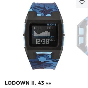 Nixon Lodown Dual Tide Watch
